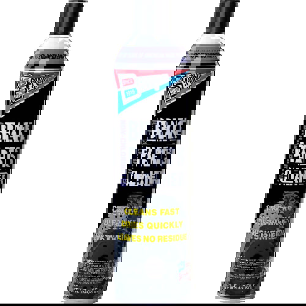 Automotive Cleaners & Degreaser; Product Type: Brake Parts Cleaner (Non-Chlorinated) ; Container Type: Aerosol Can ; Container Size: 14 oz ; Flammability: Flammable ; Chlorinated: No